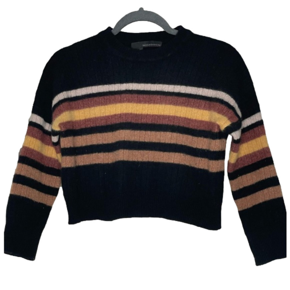 360 cashmere crop sweater